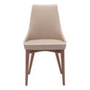Moor Dining Chair Beige Set of 2 Furniture Zuo 