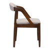 Jefferson Dining Chair Beige Furniture Zuo 