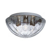 Pinta Clear Glass Ceiling Fixture (2 Sizes) Ceiling Besa Lighting 15"w 100W Incandescent 