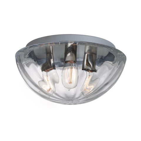 Pinta Clear Glass Ceiling Fixture (2 Sizes)