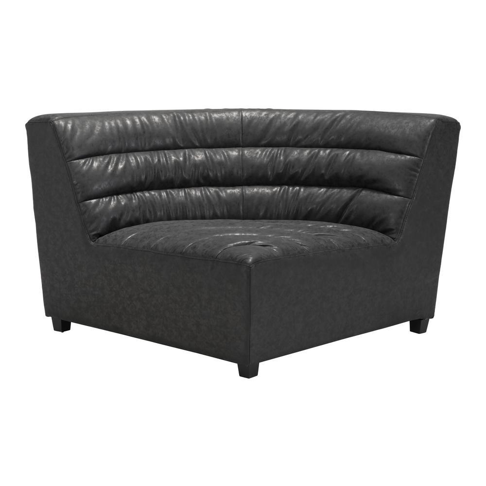 Soho Corner Chair Black Furniture Zuo 
