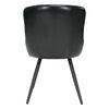 Dresden Dining Chair Black Set of 2 Furniture Zuo 