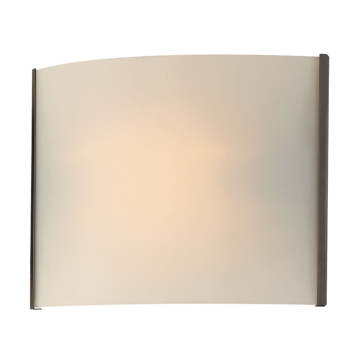 Pannelli 1 Light Vanity In Oil Rubbed Bronze And Hand-Moulded White Opal Glass Wall Elk Lighting 