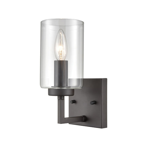 West End 6-Light Wall Sconce in Oil Rubbed Bronze Wall Thomas Lighting 