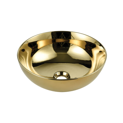 Round, ceramic vessel sink Sink Ryvyr 