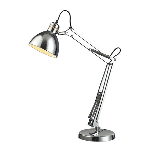 Ingelside Desk Lamp In Chrome With Chrome Shade Lamps Dimond Lighting 