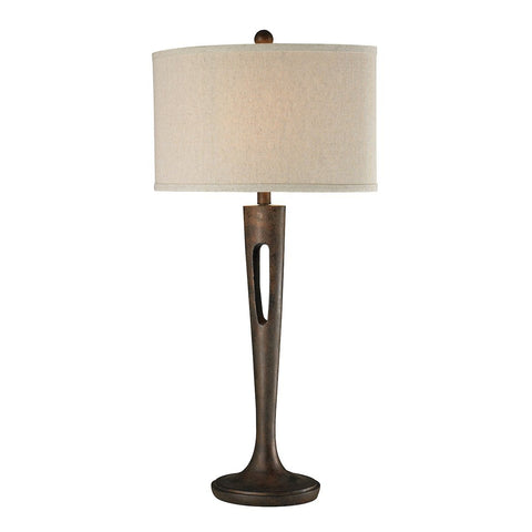 Martcliff Table Lamp in Burnished Bronze Lamps Dimond Lighting 