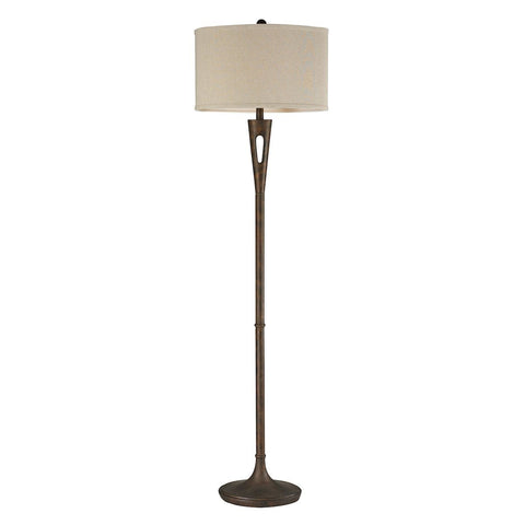 Martcliff Floor Lamp in Burnished Bronze Lamps Dimond Lighting 