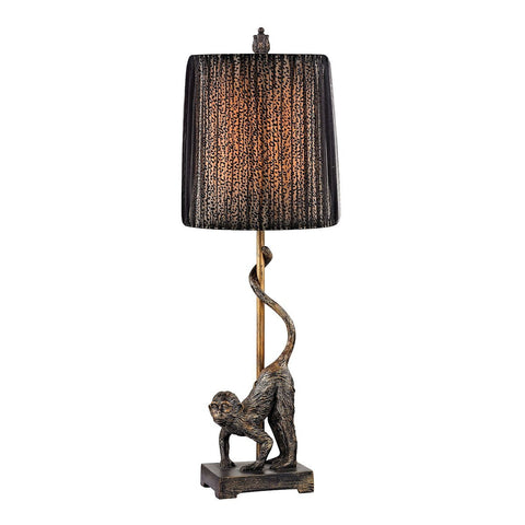 Aston Monkey Table Lamp in Bronze Lamps Dimond Lighting 