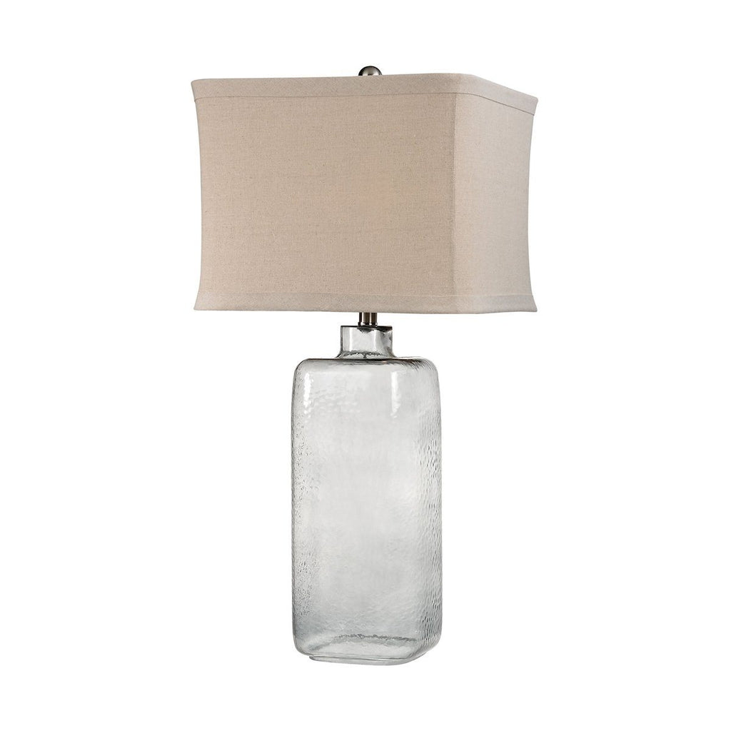 Hammered Grey Glass Lamp Lamps Dimond Lighting 