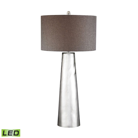 Tapered Cylinder Mercury Glass LED Table Lamp Lamps Dimond Lighting 