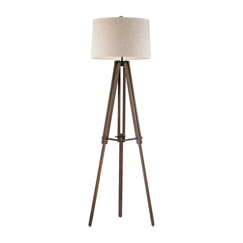 Wooden Brace Tripod Floor Lamp Lamps Dimond Lighting 
