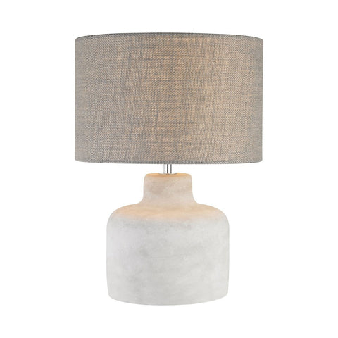 Rockport 1 Light Table Lamp In Polished Concrete Lamps Dimond Lighting 