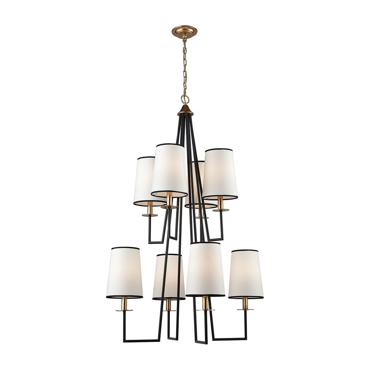 Nico Eight Light Chandelier Ceiling Dimond Lighting 