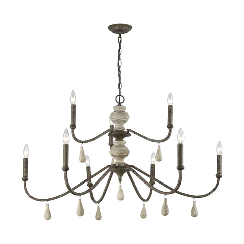 French Connection Chandelier - Grande Ceiling Dimond Lighting 