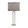 Chaufer Table Lamp in Polished Nickel and Clear Lamps ELK Home 
