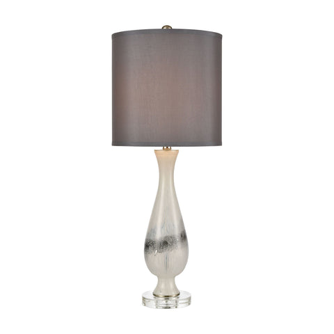 Salt Air Table Lamp in White and Clear Lamps ELK Home 