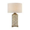 Sloan Outdoor Table Lamp in Brown and Grey Outdoor Lighting ELK Home 