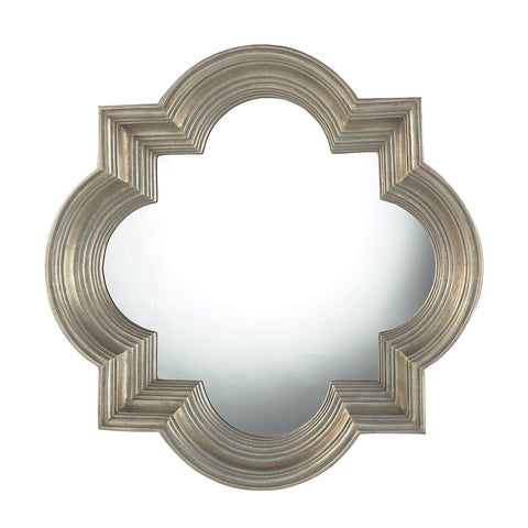 Osbourne Mirror In Muted Silver Leaf Mirrors Sterling 