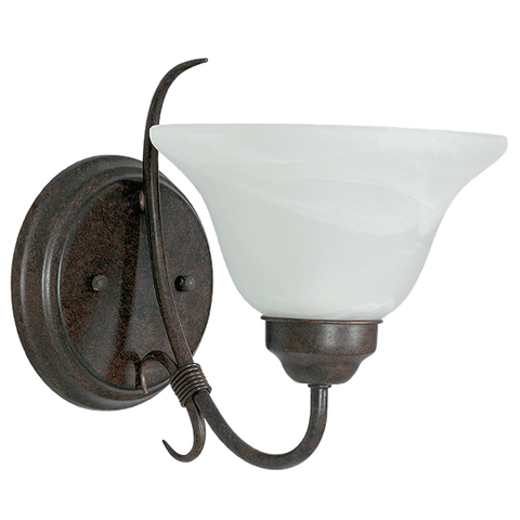 One Light Wall Sconce - Rubbed Bronze