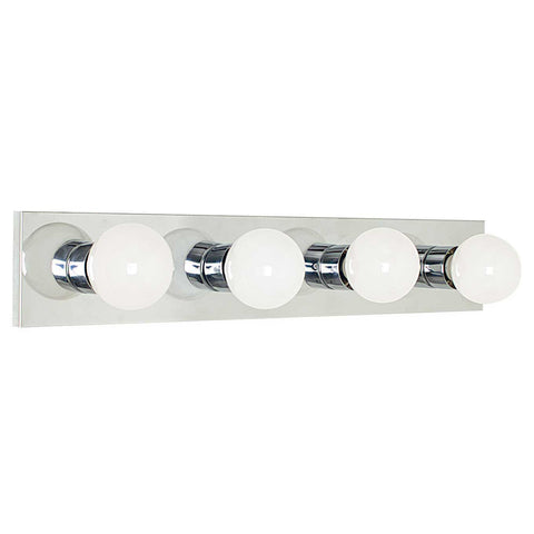 Four Light Vanity - Polished Chrome