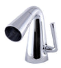 Polished Chrome Single Hole Cone Waterfall Bathroom Faucet Faucets Alfi 