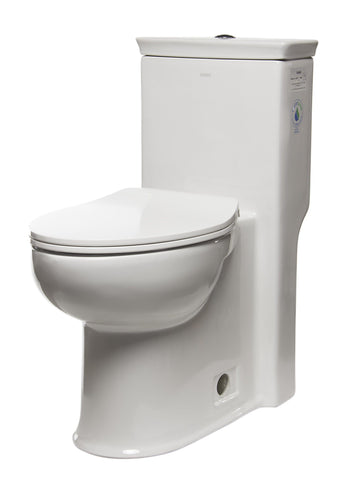 ADA Compliant One Piece Single Flush Toilet Toilet Alfi 