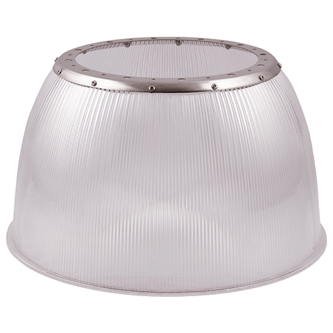 Pc Lampshade 70 Deg - Clear/Ribbed