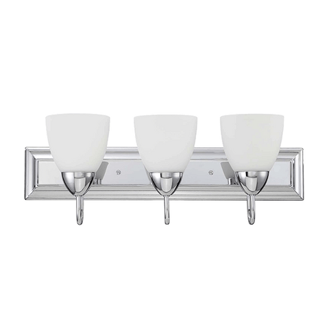 Three Light Vanity - Polished Chrome