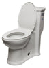 ADA Compliant One Piece Single Flush Toilet Toilet Alfi 