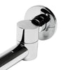 Polished Chrome Round Foldable Tub Spout