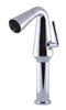 Polished Chrome Single Hole Tall Cone Waterfall Bathroom Faucet Faucets Alfi 