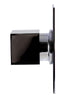Polished Chrome Modern Square 3 Way Shower Diverter Faucets Alfi 
