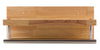 16" Wooden Shelf with Chrome Towel Bar Bathroom Accessory Hardware Alfi 