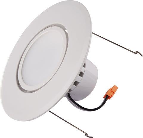 5/6" LED Adjustable Downlight Recessed Dazzling Spaces 2700K Single 