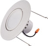 5/6" LED Adjustable Downlight Recessed Dazzling Spaces 2700K Single 