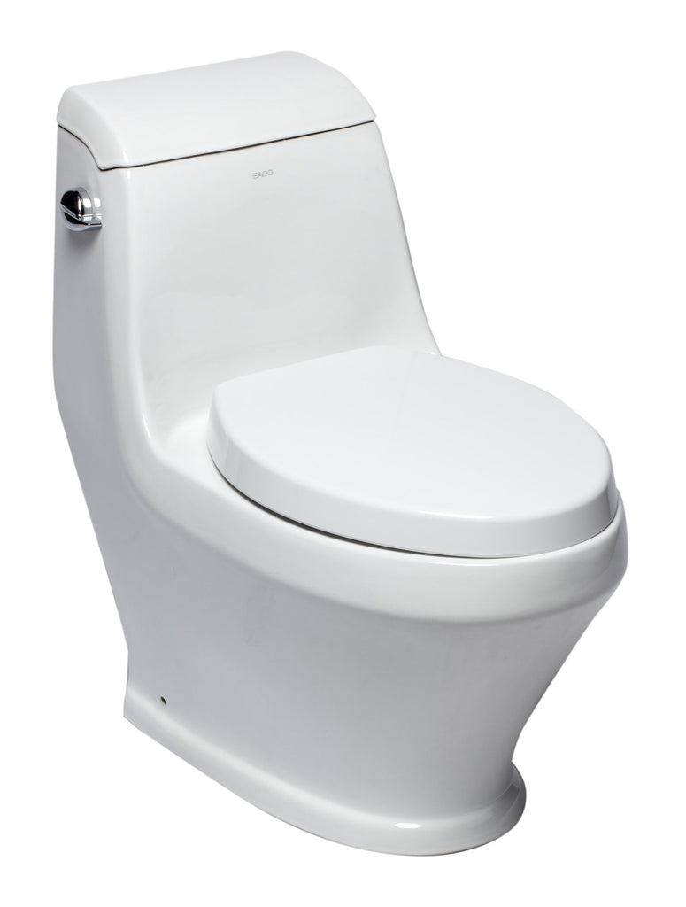 Single Flush One Piece Ceramic Toilet Toilet Alfi 