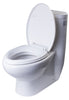 Tall Dual Flush One Piece Eco-Friendly High Efficiency Low Flush Ceramic Toilet Toilet Alfi 
