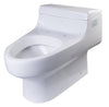 One Piece Single Flush Eco-Friendly Ceramic Toilet Toilet Alfi 