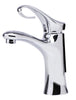 Polished Chrome Single Lever Bathroom Faucet Faucets Alfi 