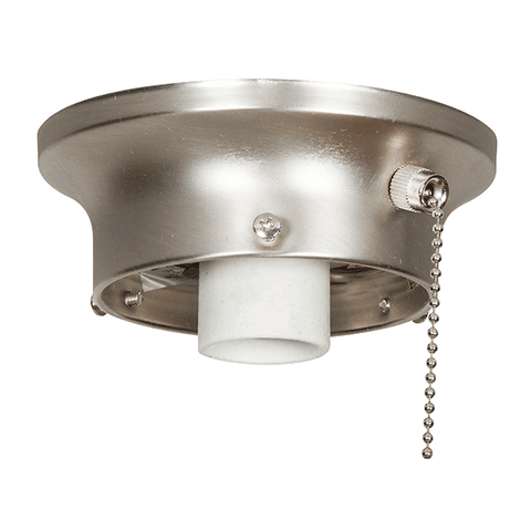 3-1/4 In Collar With Pull Chain - Satin Nickel