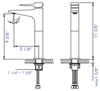 Polished Chrome Tall Single Hole Bathroom Faucet Faucets Alfi 