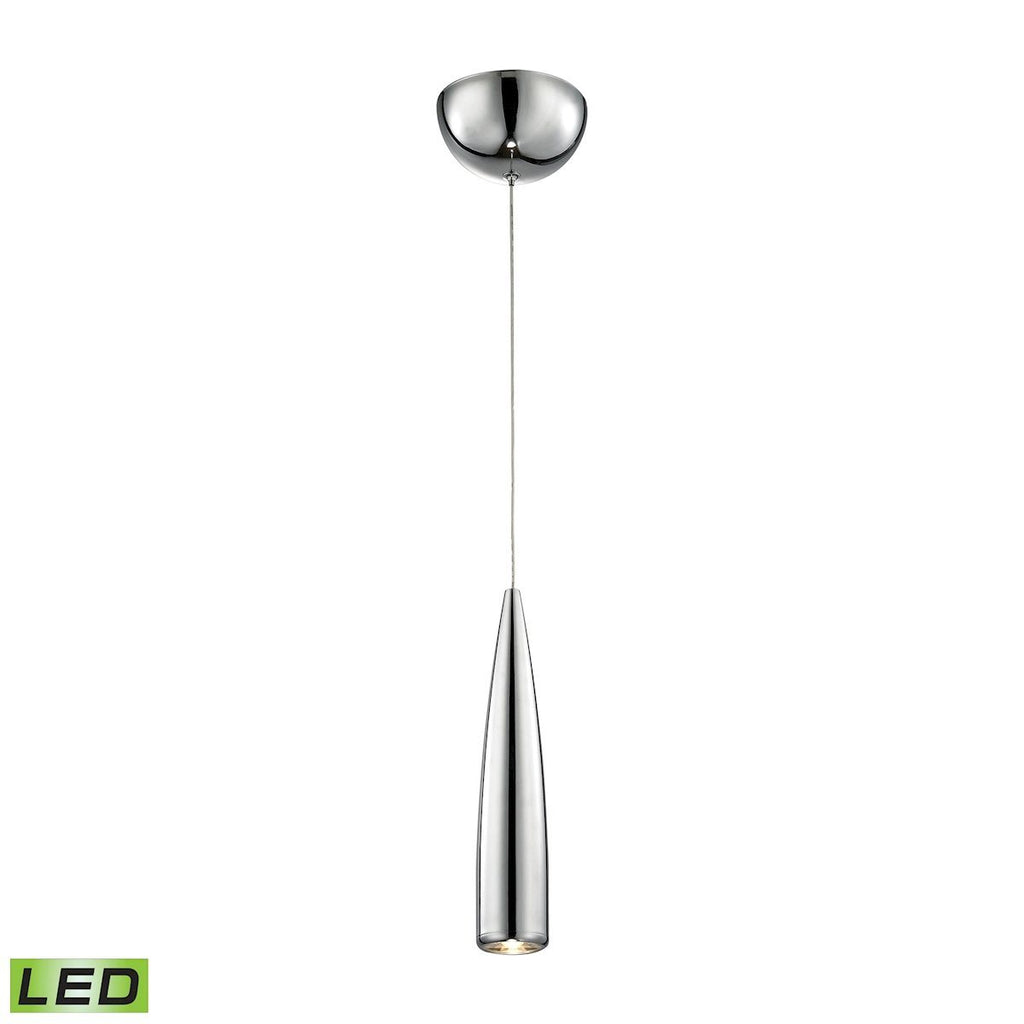 Century LED Pendant In Chrome Ceiling Elk Lighting 