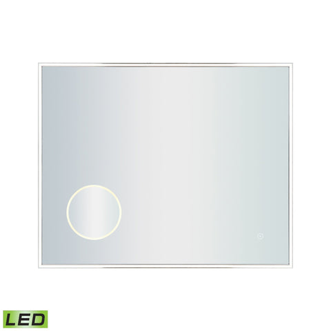 30x24-inch LED Mirror with 3x Magnifier Mirrors Ryvyr 
