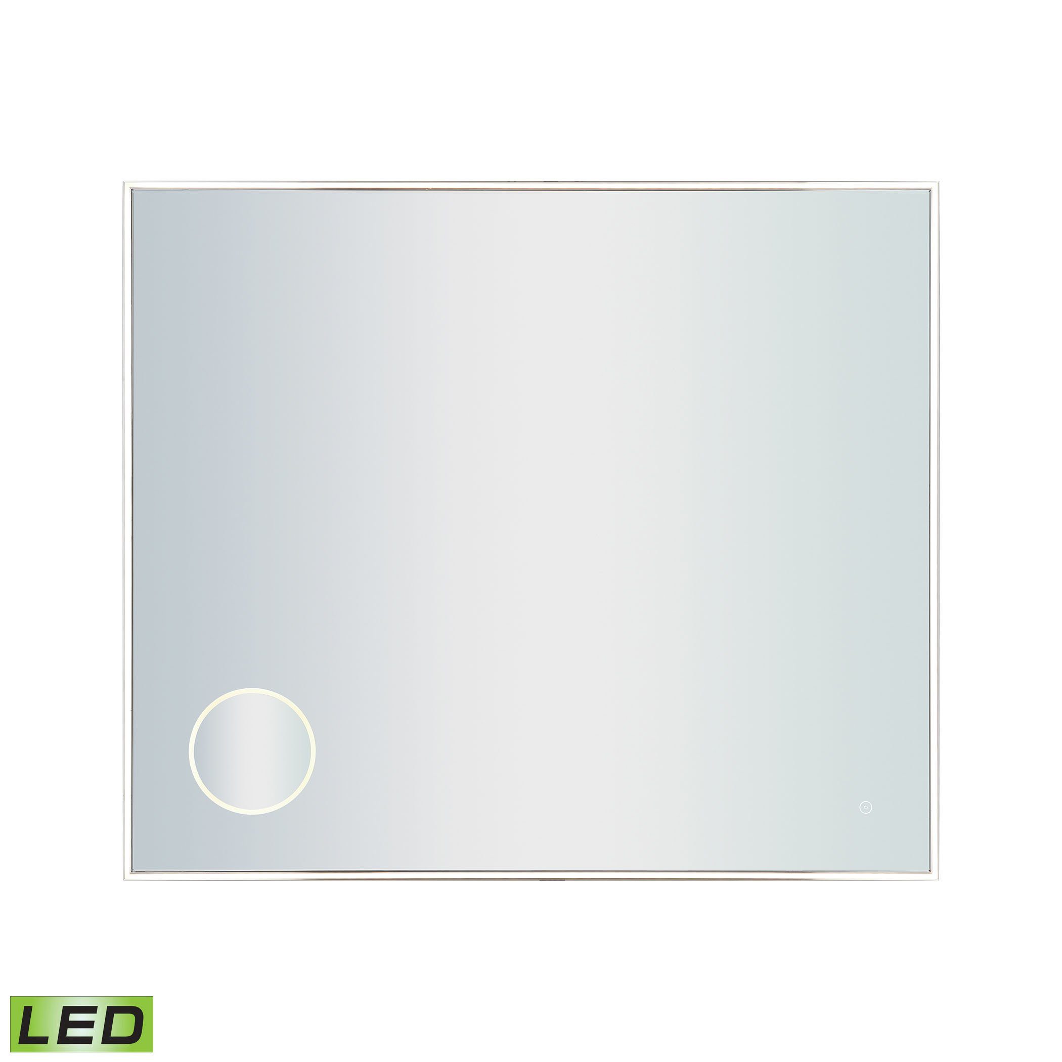 42x36-inch LED Mirror with 3x Magnifier Mirrors Ryvyr 