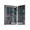 20x27-inch LED Mirrored Medicine Cabinet Mirrors Ryvyr 