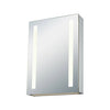 20x27-inch LED Mirrored Medicine Cabinet Mirrors Ryvyr 