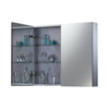 32x27-inch LED Mirrored Medicine Cabinet Mirrors Ryvyr 