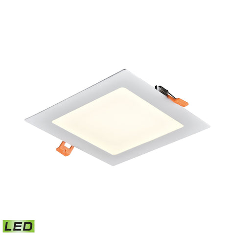 Mercury 6-inch Square Recessed Light in White - Integrated LED Recessed Thomas Lighting 