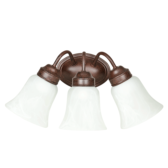 Three Light Wall Sconce - Rubbed Bronze